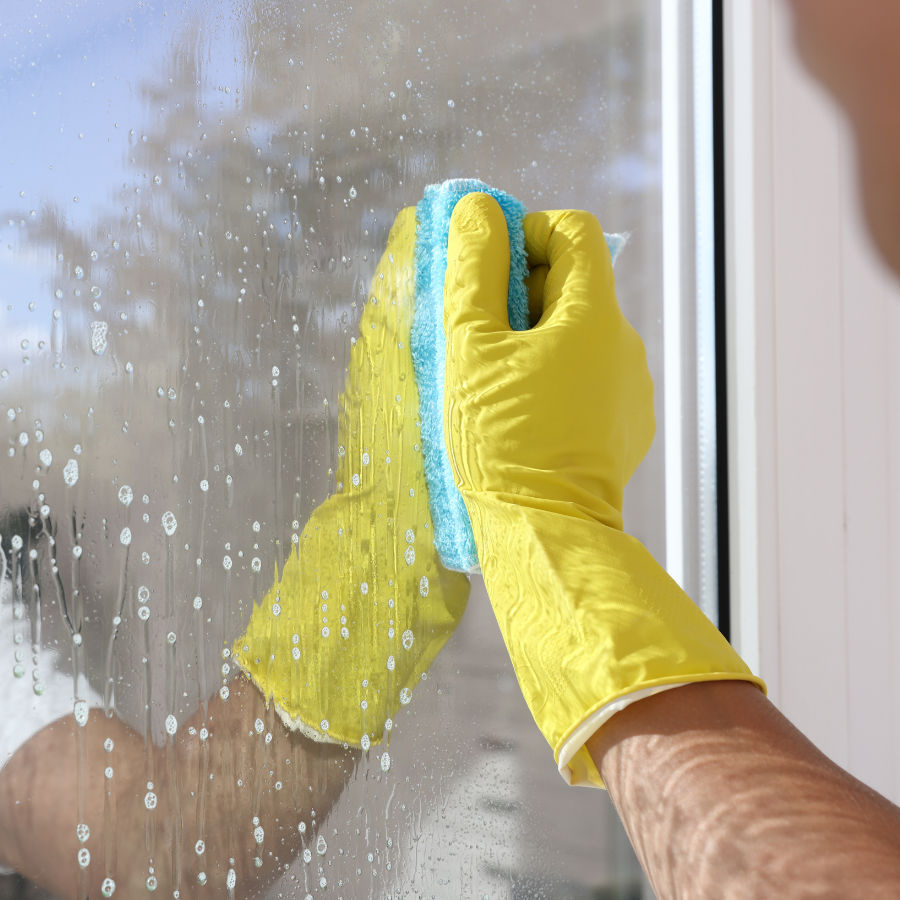 Cleaning Glass, Gaskets and Easy-Clean Hinges