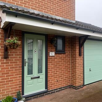 Green Comp Door & Garage