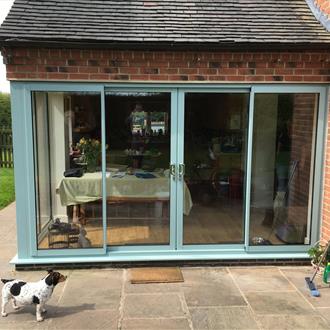 Coloured Sliding Door
